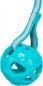 Preview: Wabenball mit Gurtband, TPE ø 6 cm 23cm blau