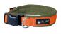 Preview: PETLANDO Magnetech Halsband olive/orange S 40-45cm