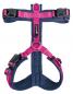 Preview: PETLANDO Magnetech Geschirr Y-Comfort navy/fuchsia S