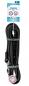 Preview: PETLANDO Trekking Schleppleine rund Schwarz 5m mit Handschlaufe