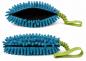 Preview: Mop Futterdummy blau mit Bungee hellgrün