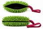 Preview: Mop Futterdummy grün mit Bungee pink