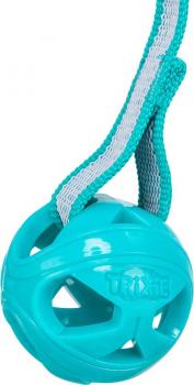 Wabenball mit Gurtband, TPE ø 6 cm 23cm blau