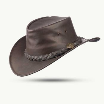 Lederhut KANGAROO Softy braun Gr. M