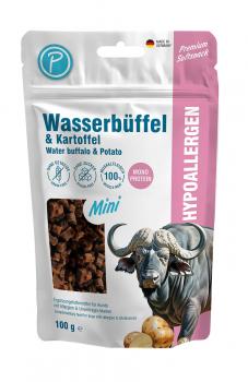 PETLANDO Softsnack Hypoallergen Wasserbüffel Mini Würfel 100g