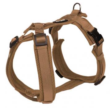 PETLANDO Geschirr Mesh Y-Comfort cognac