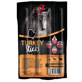 Alpha Spirit Dog Sticks Pute (Turkey) 4 x 10g