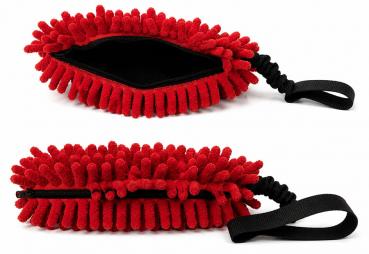 Mop Futterdummy rot mit Bungee schwarz