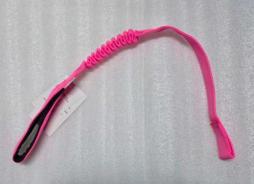 Bungee Seil 53cm 25mm neonpink - Handschlaufe mit Neopren gefüttert