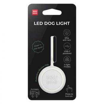 WAUDOG LED Leuchtanhänger Silikongehäuse RGB 37mm mit USB