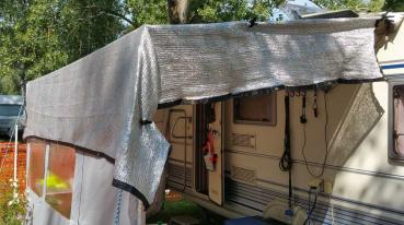 Aluminium Schattennetz  5 x 8m  Aluminet 90%