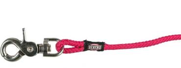 Schleppleine rund ø 6mm 10m fuchsia ohne Handschlaufe Snap Hook