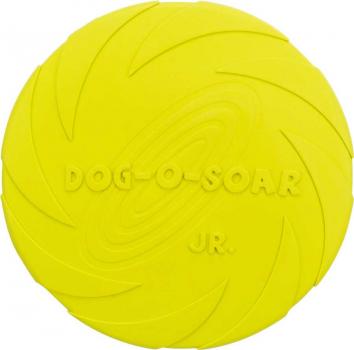 Dog Disc, Naturgummi ø 15 cm lime