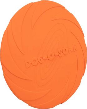 Dog Disc, Naturgummi ø 22 cm orange