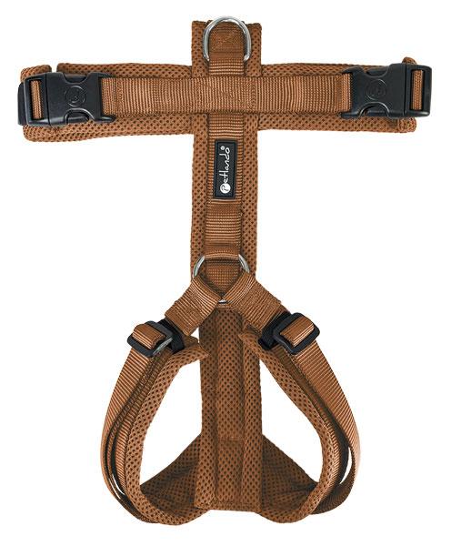 PETLANDO Geschirr Mesh Y-Comfort cognac XS