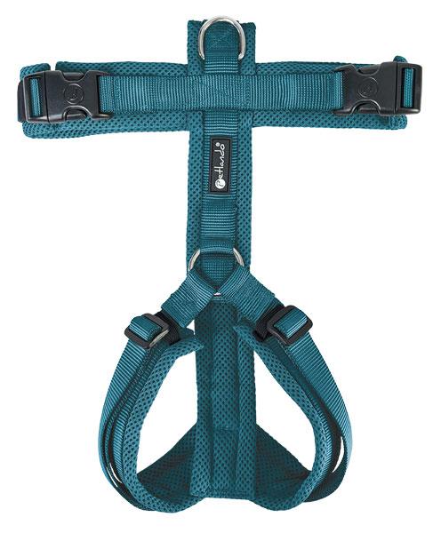 PETLANDO Geschirr Mesh Y-Comfort petrol L