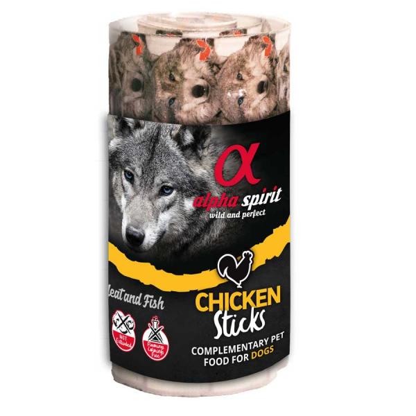 Alpha Spirit Dog Sticks Huhn (Chicken) 16 x 10g