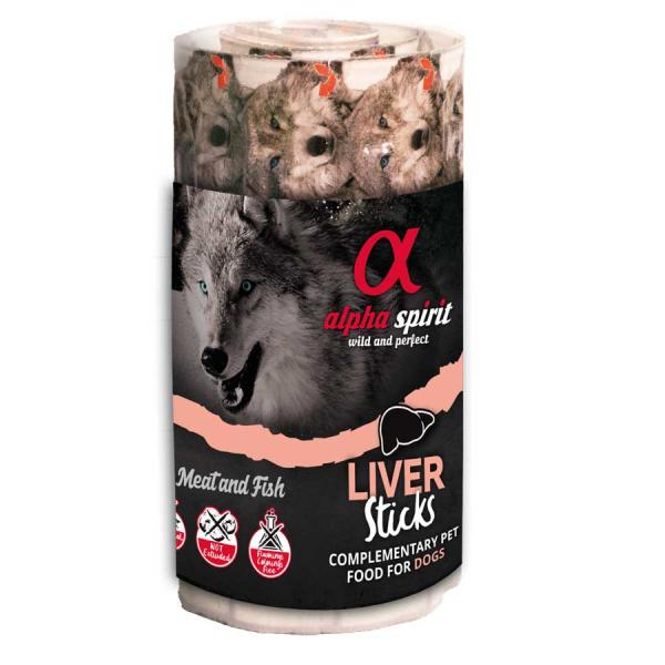 Alpha Spirit Dog Sticks Leber (Lever) 16 x 10g