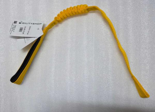 Bungee Seil 53cm 25mm gelb - Handschlaufe mit Neopren gefüttert