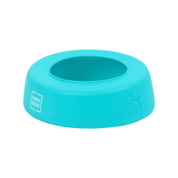 Waudog Silikon No Splash Wassernapf 750ml blau