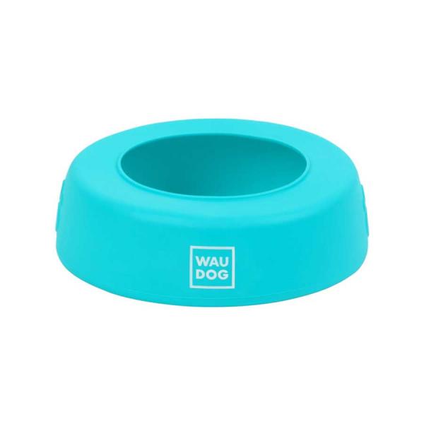 Waudog Silikon No Splash Wassernapf 750ml blau