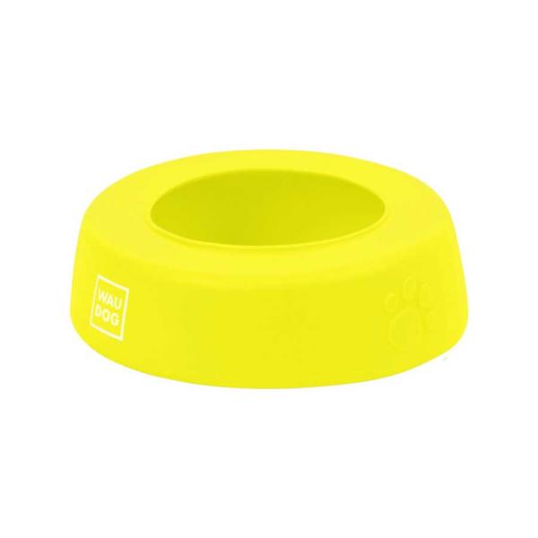 Waudog Silikon No Splash Wassernapf 1000ml gelb