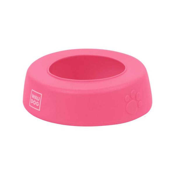 Waudog Silikon No Splash Wassernapf 750ml pink