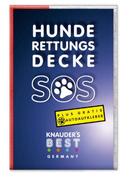 Hunde Rettungsdecke