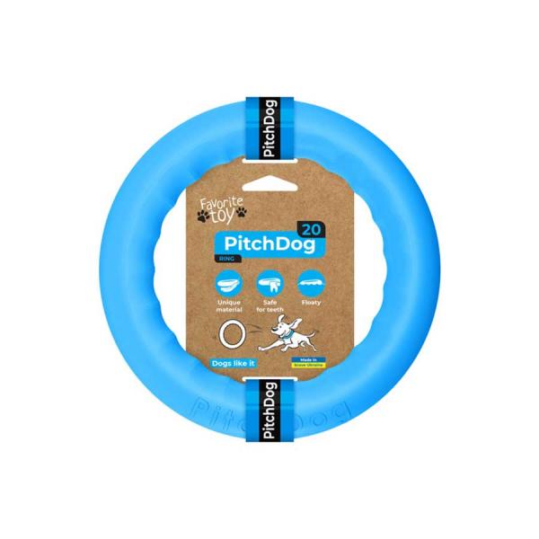 Pitch Dog Ring 20 blau