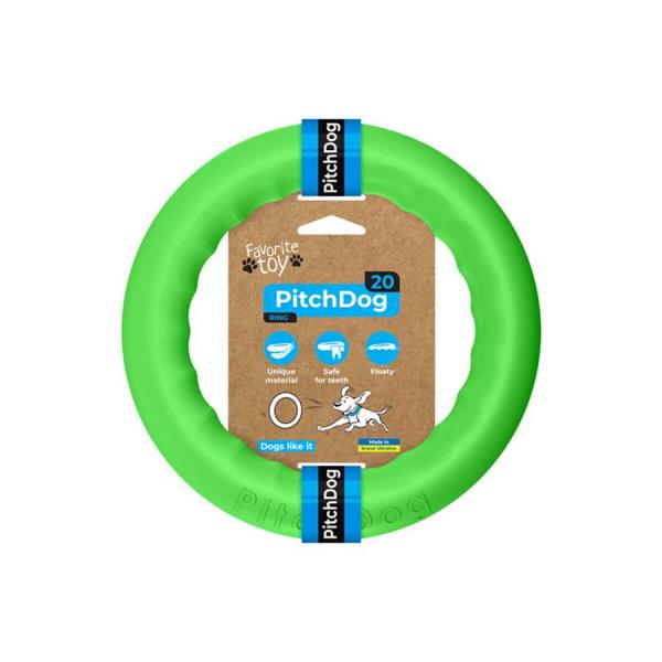 Pitch Dog Ring 20 lime