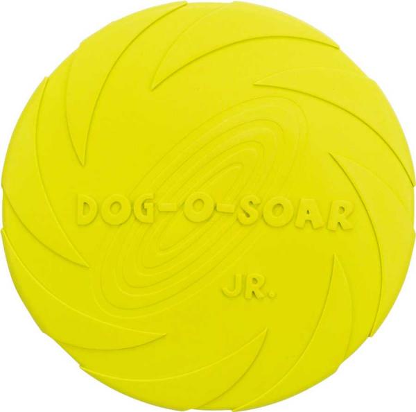 Dog Disc, Naturgummi ø 15 cm lime