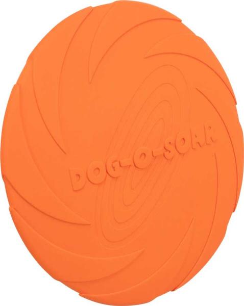 Dog Disc, Naturgummi ø 22 cm orange