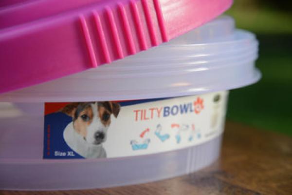 TILTY Bowl - der auslaufsichere Trinknapf für Hunde Gr. XL