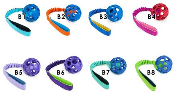 Bungee mit CHUCKIT Breath Right Fetch Ball M