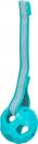 Wabenball mit Gurtband, TPE ø 6 cm 23cm blau