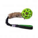ChuckTug Air Rabbit Kaninchenbungee mit JW Gitterball S schwarz