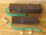 Beißwurst Leder rund befüllbar 15cm