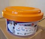 TILTY Bowl - der auslaufsichere Trinknapf für Hunde Gr. M orange