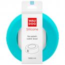 Waudog Silikon No Splash Wassernapf 1000ml blau